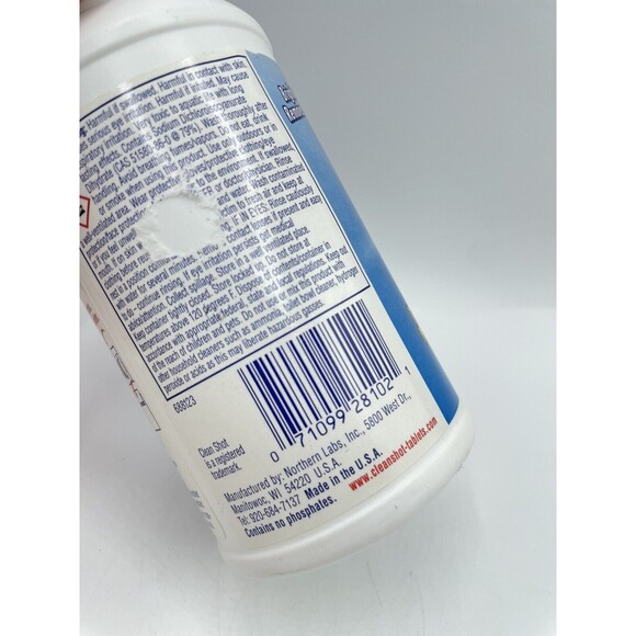 Clean Shot Concentrated Bleach Tablets Regular Scent 32 ct Discontinued Bs277 - Picture 11 of 16
